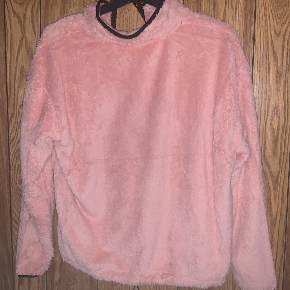 Plush pullover jacket - Picture 3 of 3